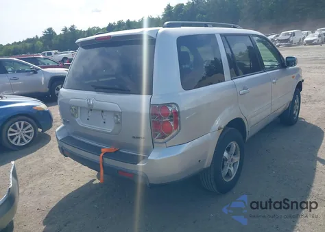 2007 Honda Pilot Ex from USA, damaged, VIN 2HKYF184X7H516247